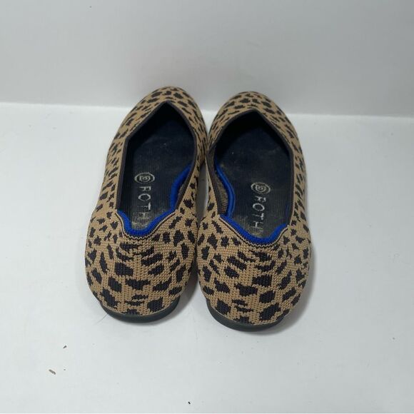 Rothy’s Cheetah Print Pointed Toe Flats - Picture 5 of 7